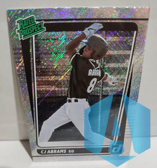 2021 Panini Donruss Rated Prospect Rapture CJ Abrams #RP9 San Diego
